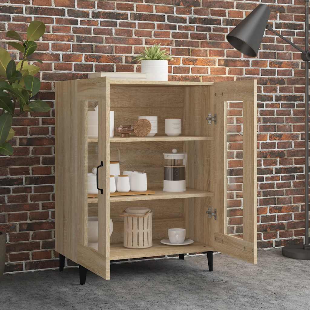 Sideboard Sonoma Oak 69.5x34x90 cm Engineered Wood