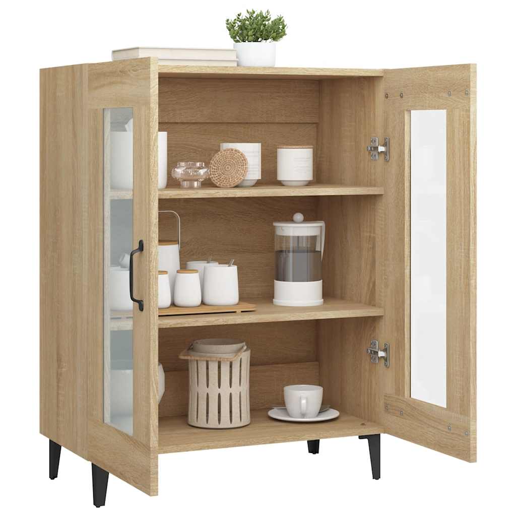 Sideboard Sonoma Oak 69.5x34x90 cm Engineered Wood