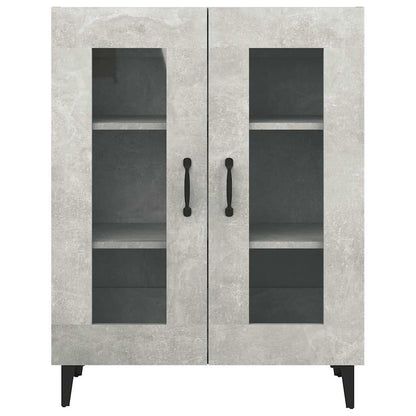 Sideboard Concrete Grey 69.5x34x90 cm Engineered Wood