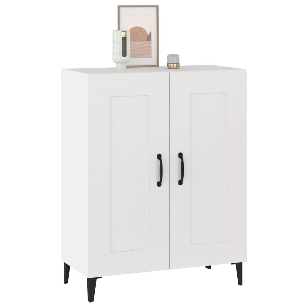 Sideboard White 69.5x34x90 cm Engineered Wood