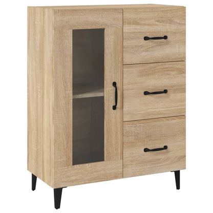 Sideboard Sonoma Oak 69.5x34x90 cm Engineered Wood