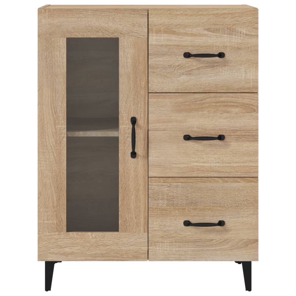 Sideboard Sonoma Oak 69.5x34x90 cm Engineered Wood