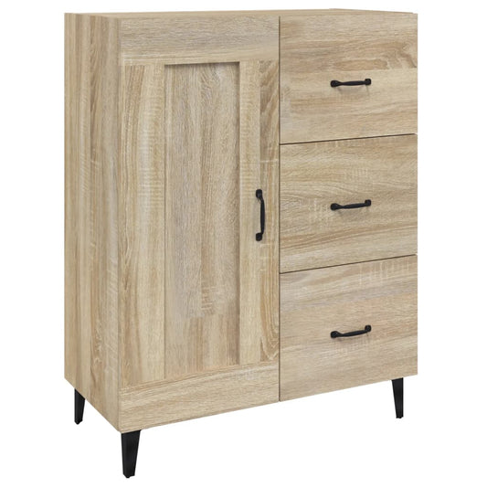 Sideboard Sonoma Oak 69.5x34x90 cm Engineered Wood