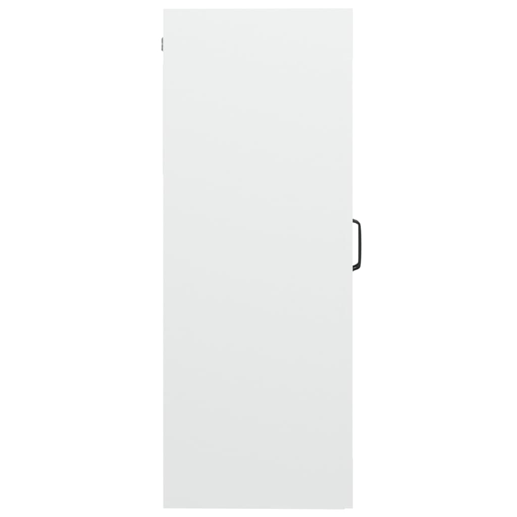 Hanging Wall Cabinet White 69,5x34x90 cm