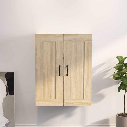Hanging Wall Cabinet Sonoma Oak 69.5x32.5x90 cm