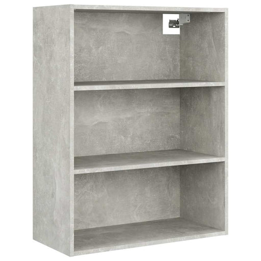 Hanging Wall Cabinet | Concrete grey | Engineered wood | Medium