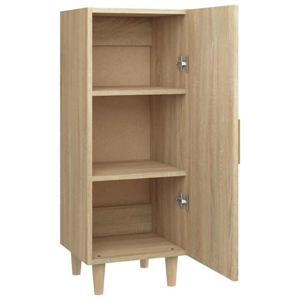 Sideboard Sonoma Oak 34.5x34x90 cm Engineered Wood