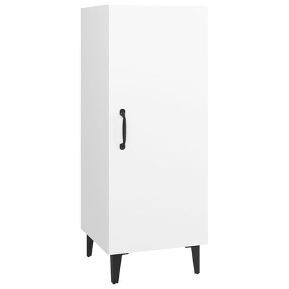 Sideboard White 34.5x34x90 cm Engineered Wood