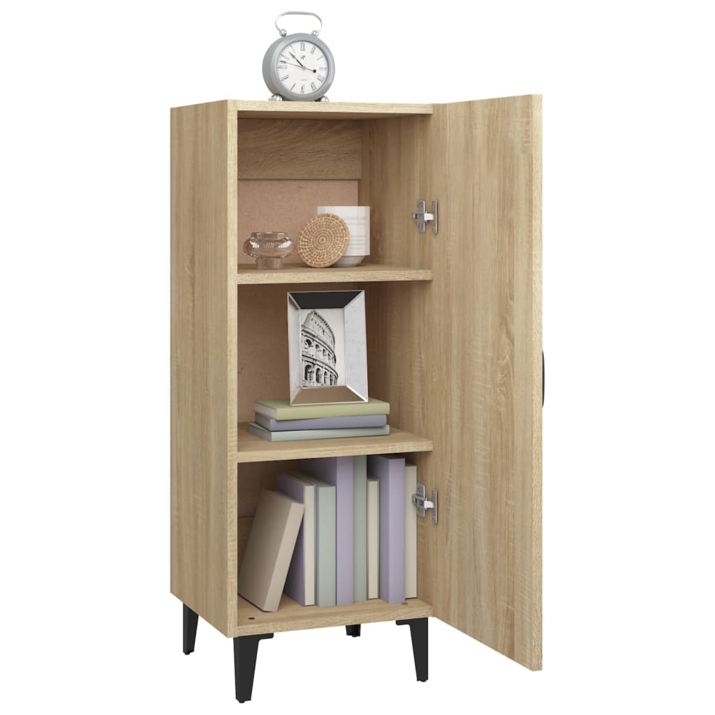 Sideboard Sonoma Oak 34.5x34x90 cm Engineered Wood