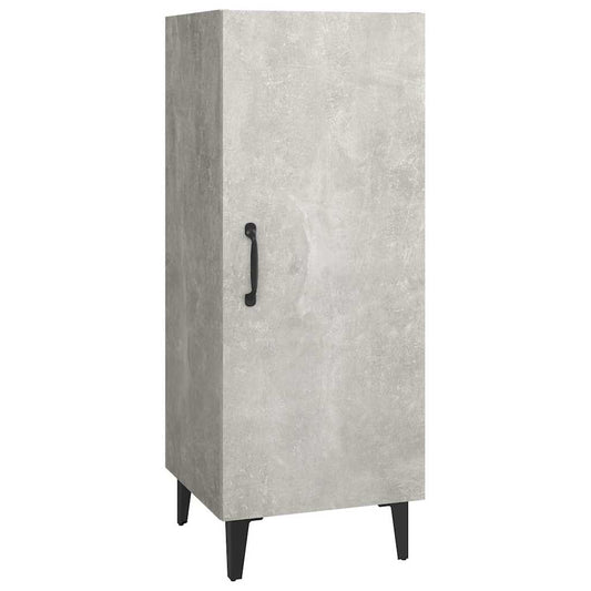 Sideboard Concrete Grey 34.5x34x90 cm Engineered Wood