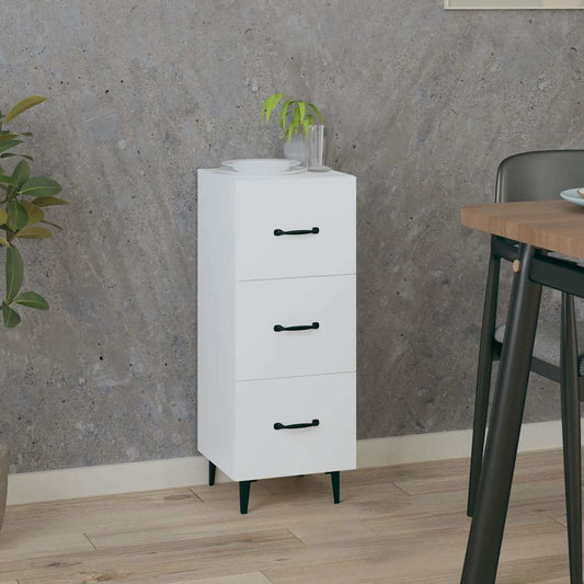 Sideboard | White | Engineered wood, iron | Medium | Sideboard