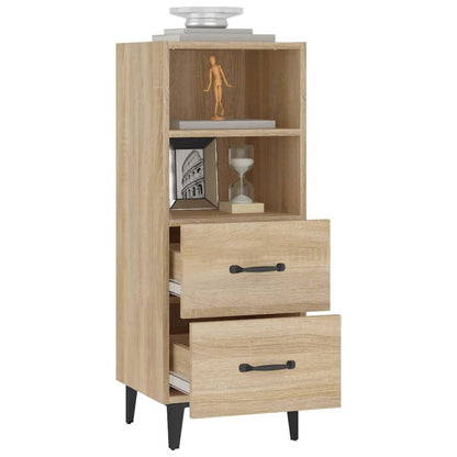 Sideboard Sonoma Oak 34.5x34x90 cm Engineered Wood