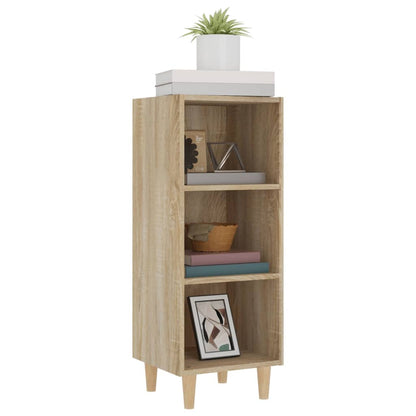 Sideboard Sonoma Oak 34.5x32.5x90 cm Engineered Wood