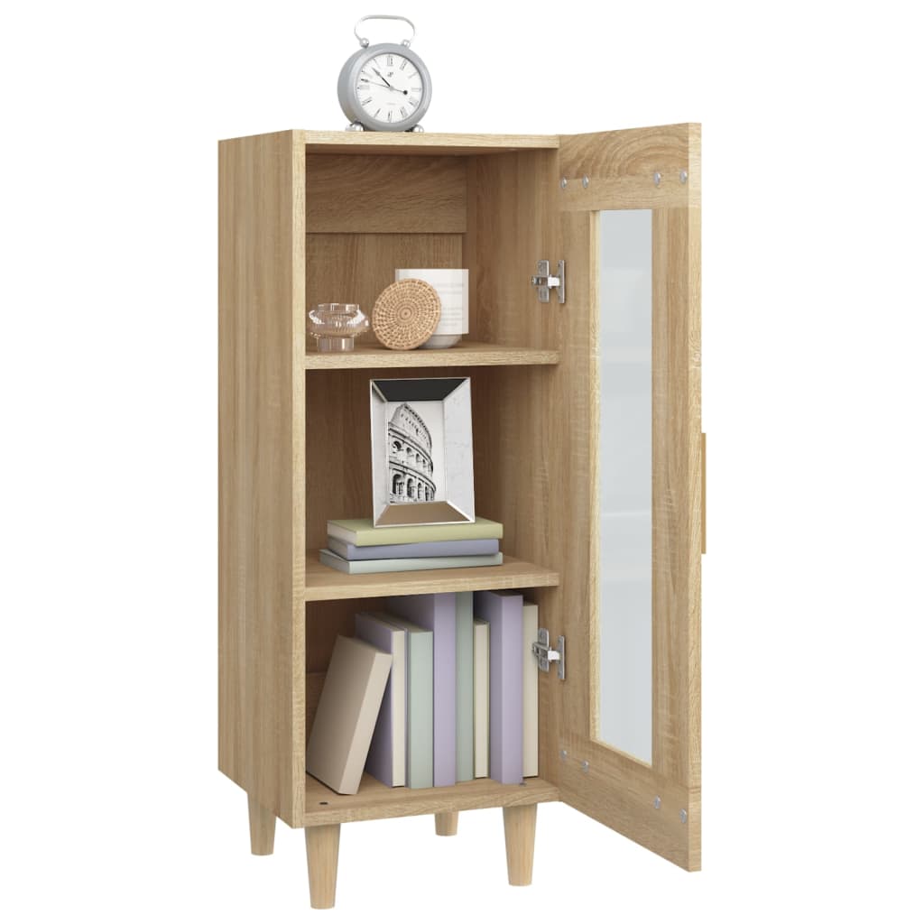 Sideboard Sonoma Oak 34.5x34x90 cm Engineered Wood