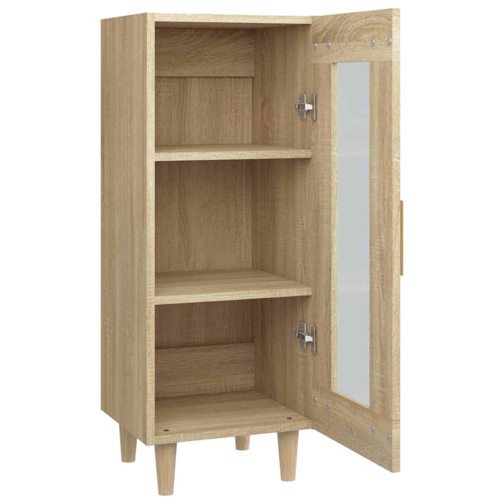 Sideboard Sonoma Oak 34.5x34x90 cm Engineered Wood