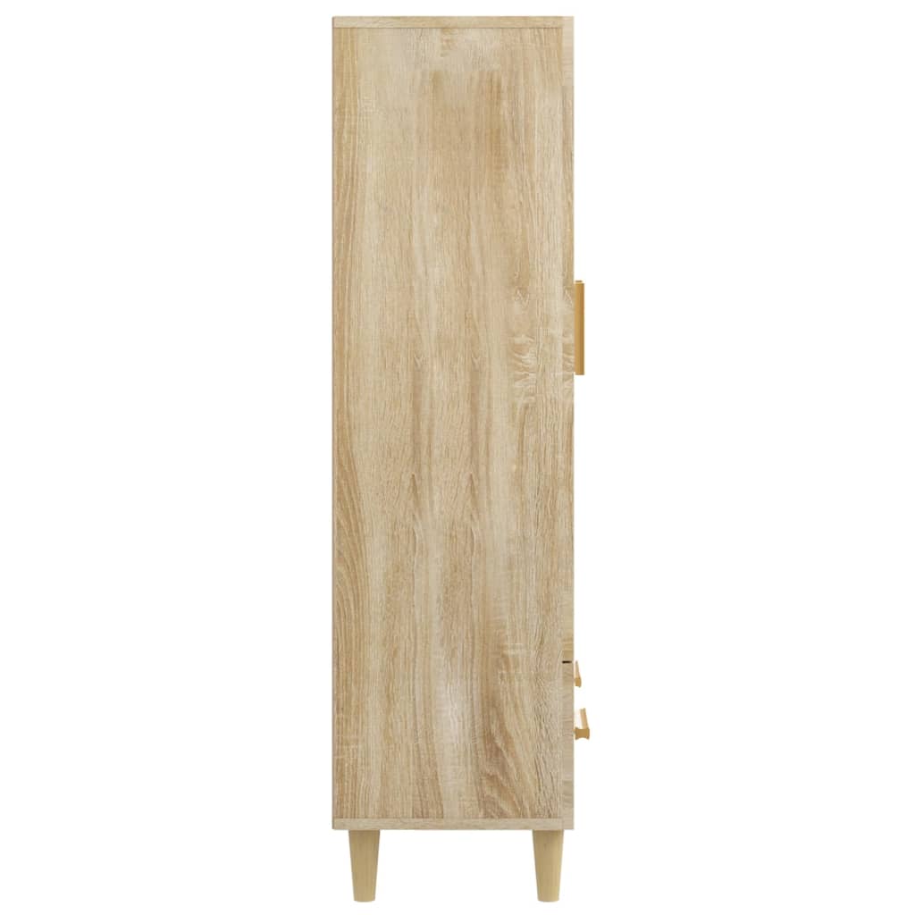 Highboard Sonoma Oak 70x31x115 cm Engineered Wood