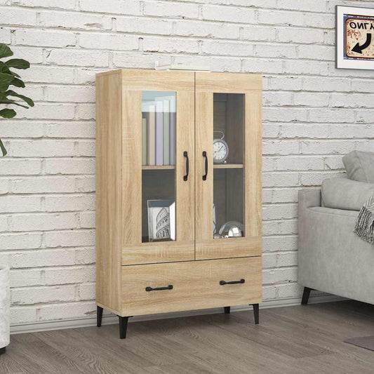 Highboard Sonoma Oak 70x31x115 cm Engineered Wood