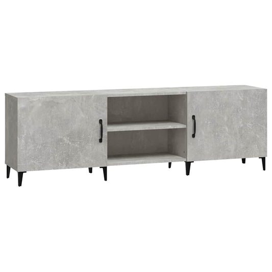 Tv Cabinet | Concrete grey | Engineered wood | Large