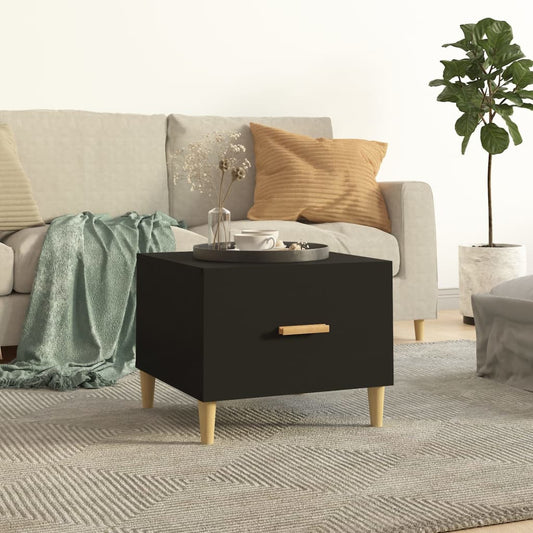 Coffee Table | Set of 2 | Black | Engineered wood | Minimalistic