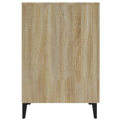 Desk Sonoma Oak 140x50x75 cm Engineered Wood