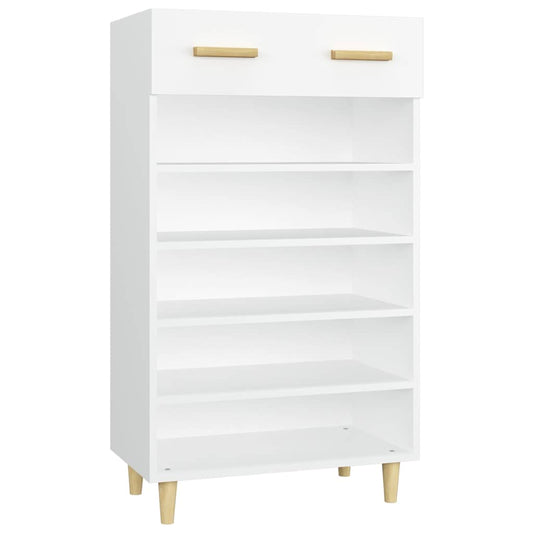 Shoe Cabinet | White | Engineered wood | Medium | Shoe Cabinet