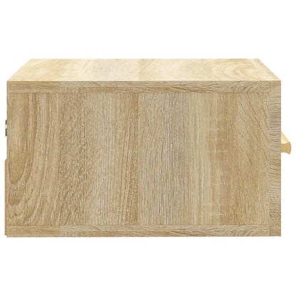 Wall-mounted Bedside Cabinet Sonoma Oak 35x35x20 cm