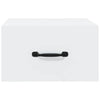 Wall-mounted Bedside Cabinets 2 pcs White 35x35x20 cm