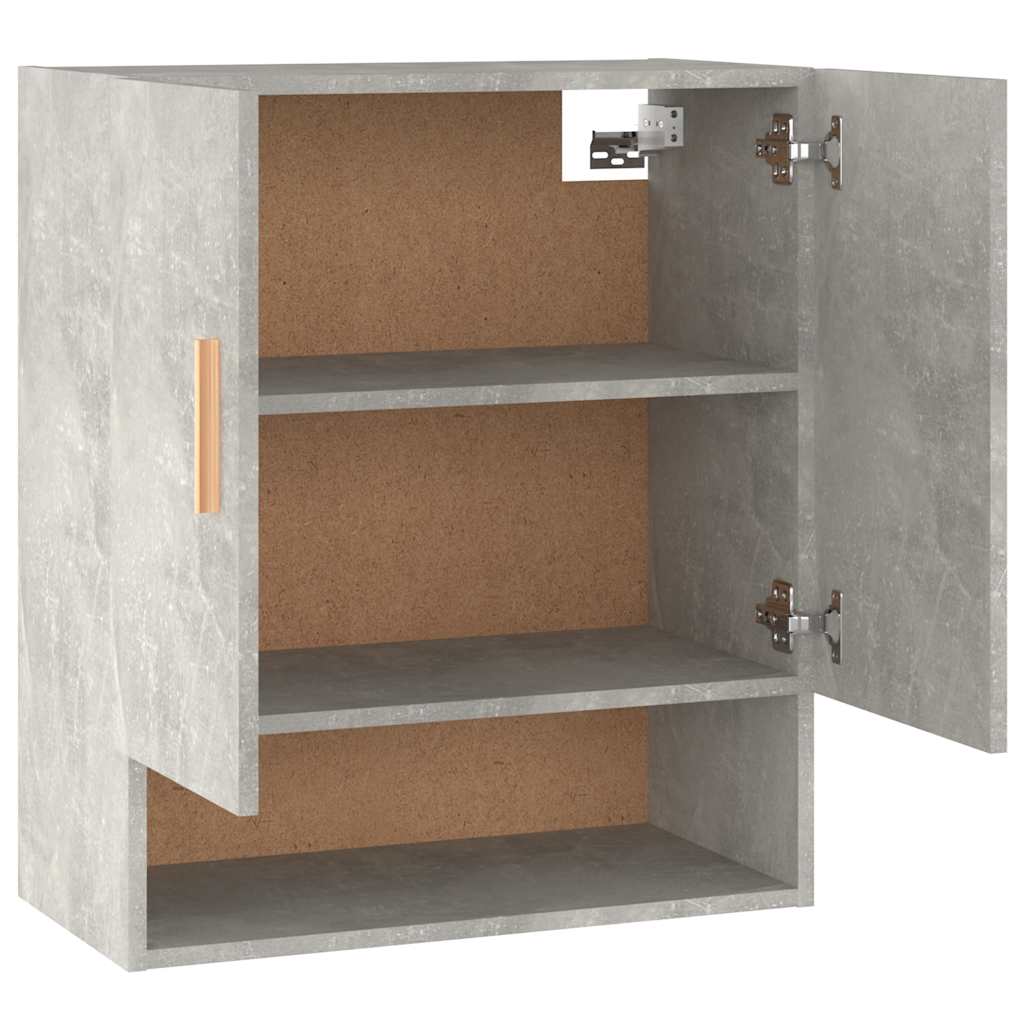Wall Cabinet Concrete Grey 60x31x70 cm Engineered Wood
