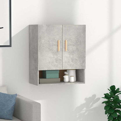 Wall Cabinet Concrete Grey 60x31x70 cm Engineered Wood