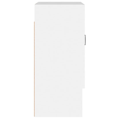 Wall Cabinet White 60x31x70 cm Engineered Wood