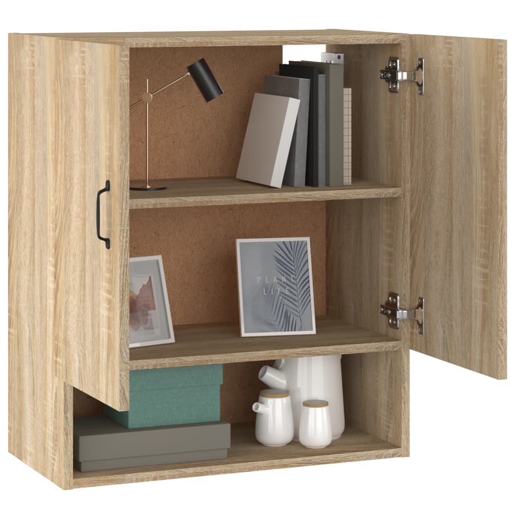 Wall Cabinet Sonoma Oak 60x31x70 cm Engineered Wood