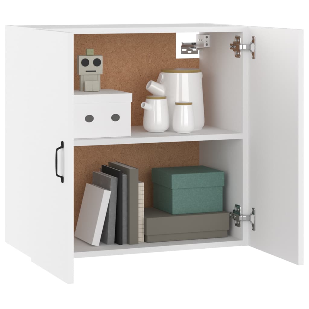 Floating Cabinet | White | Engineered Wood | 60x31x60 cm