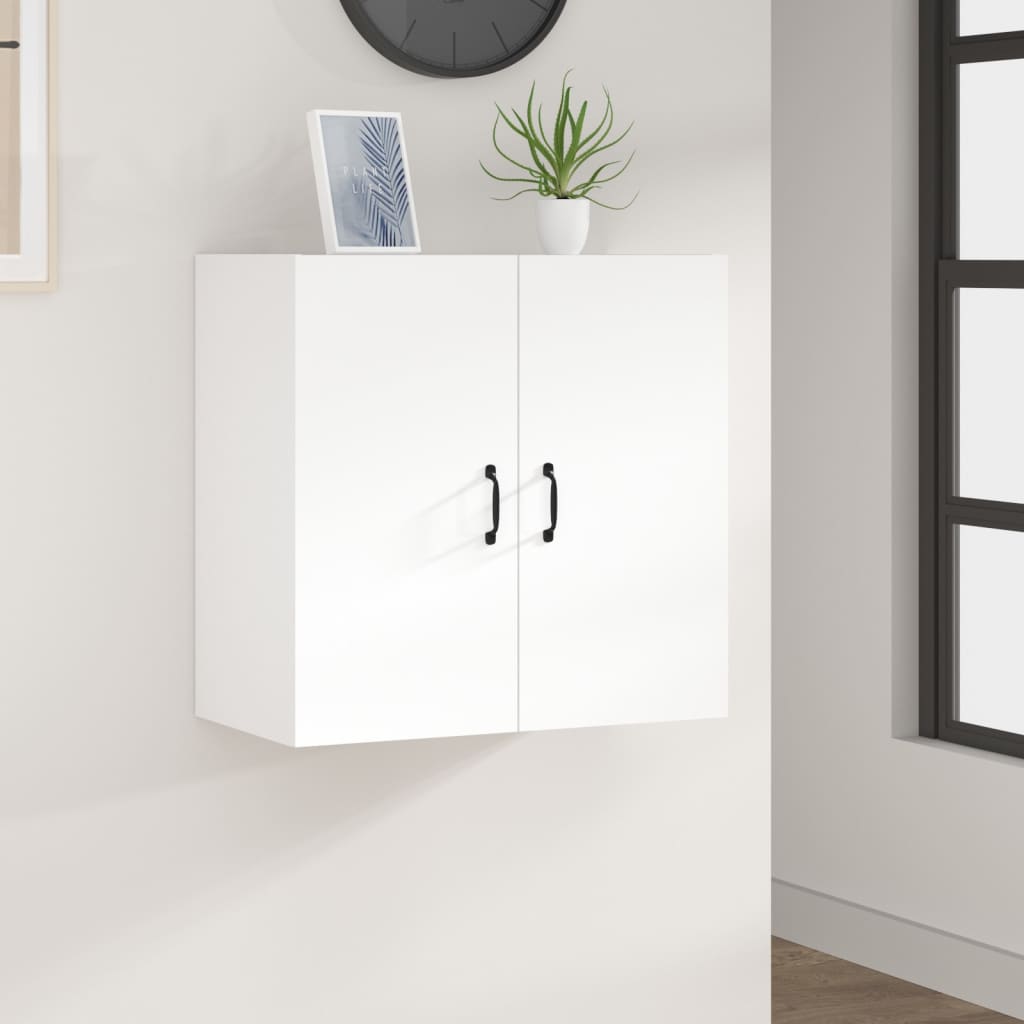Floating Cabinet | White | Engineered Wood | 60x31x60 cm