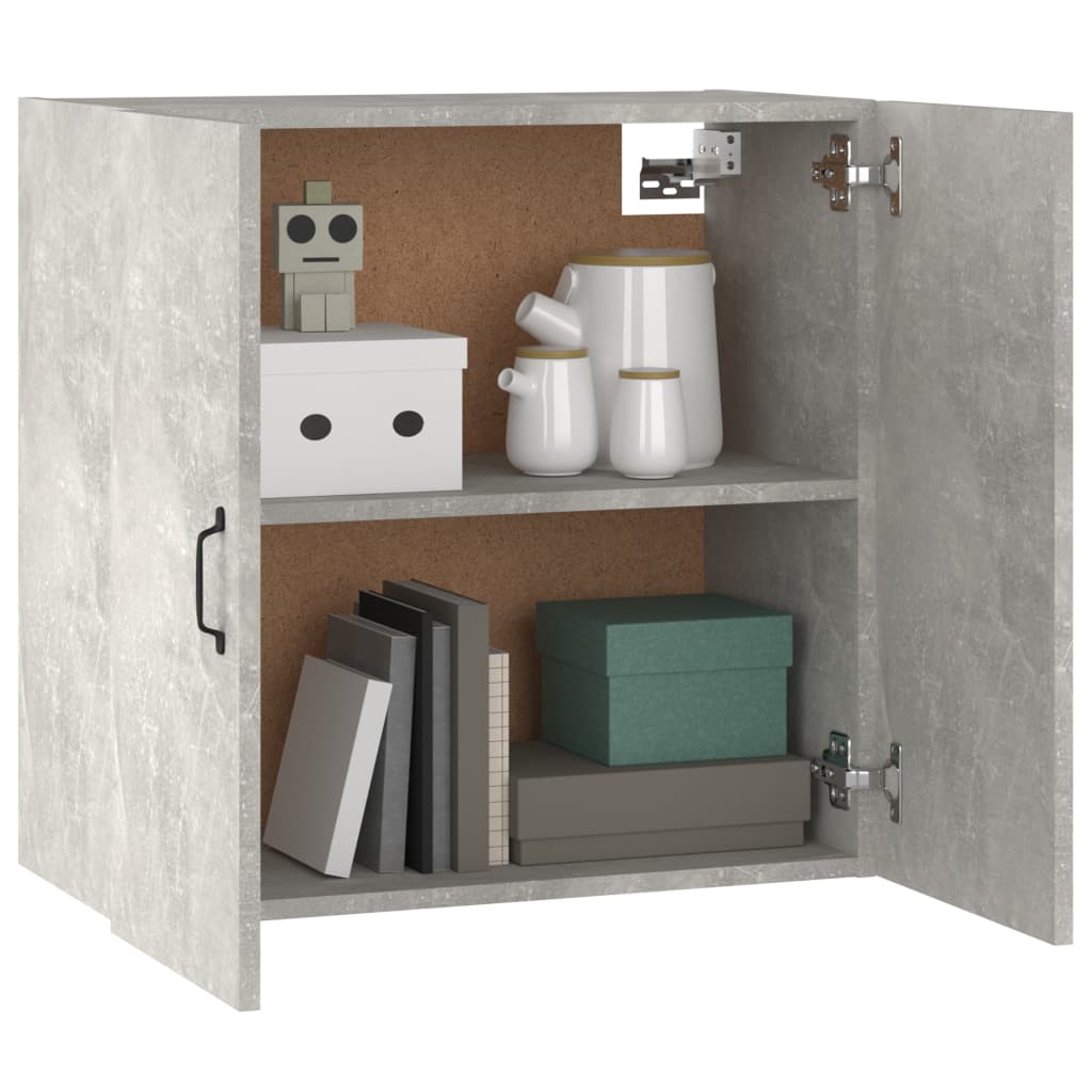 Floating Cabinet | Concrete grey | Engineered wood