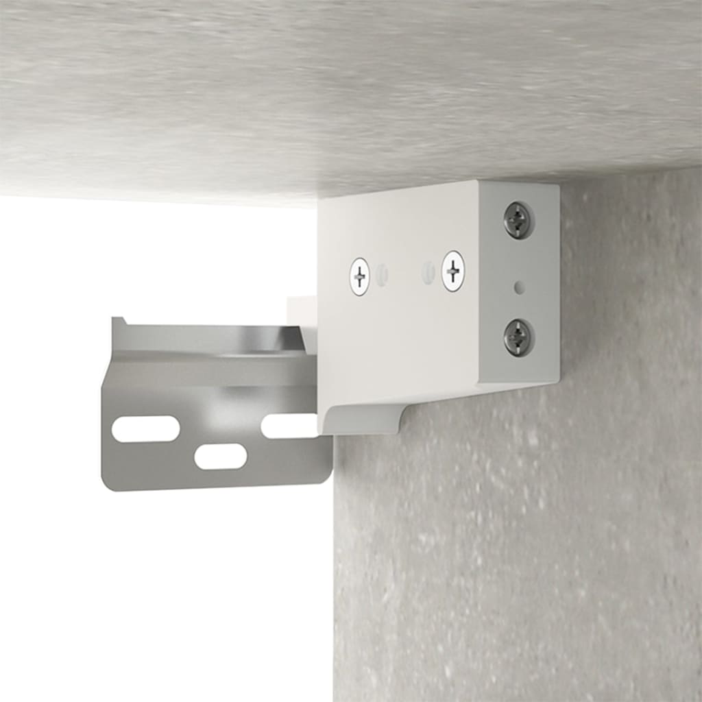 Floating Cabinet | Concrete grey | Engineered wood
