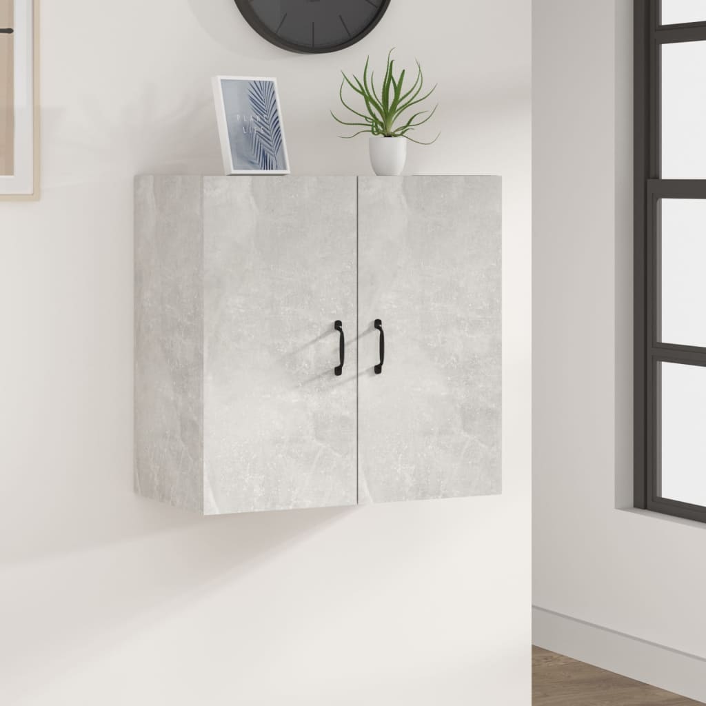Floating Cabinet | Concrete grey | Engineered wood