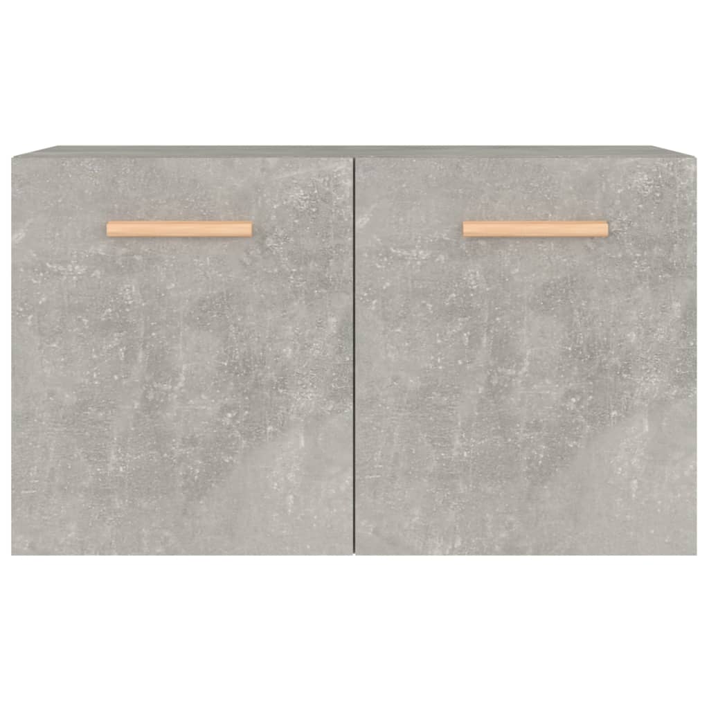 Wall Cabinet Concrete Grey 60x36.5x35 cm Engineered Wood