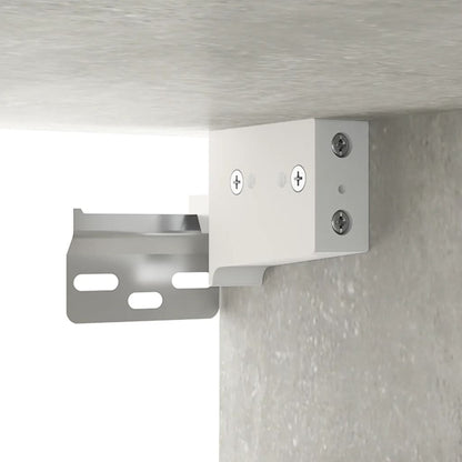 Wall Cabinet Concrete Grey 60x36.5x35 cm Engineered Wood