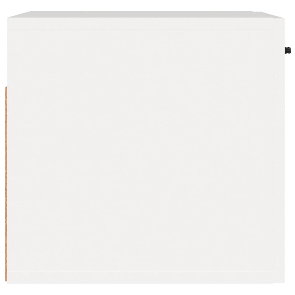 Wall Cabinet White 80x36.5x35 cm Engineered Wood
