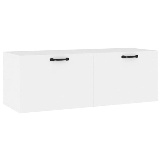 Floating Cabinet | White | Engineered wood | Medium |  Wall mounting
