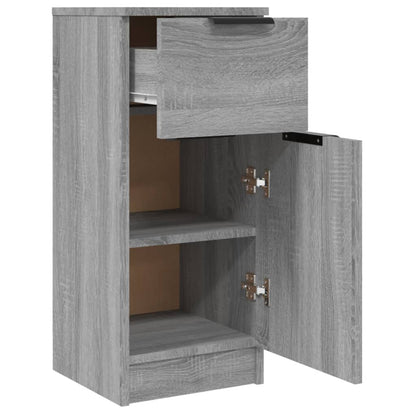 Sideboard Grey Sonoma 30x30x70 cm Engineered Wood