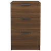 Bedside Cabinet Brown Oak 40x36x65 cm