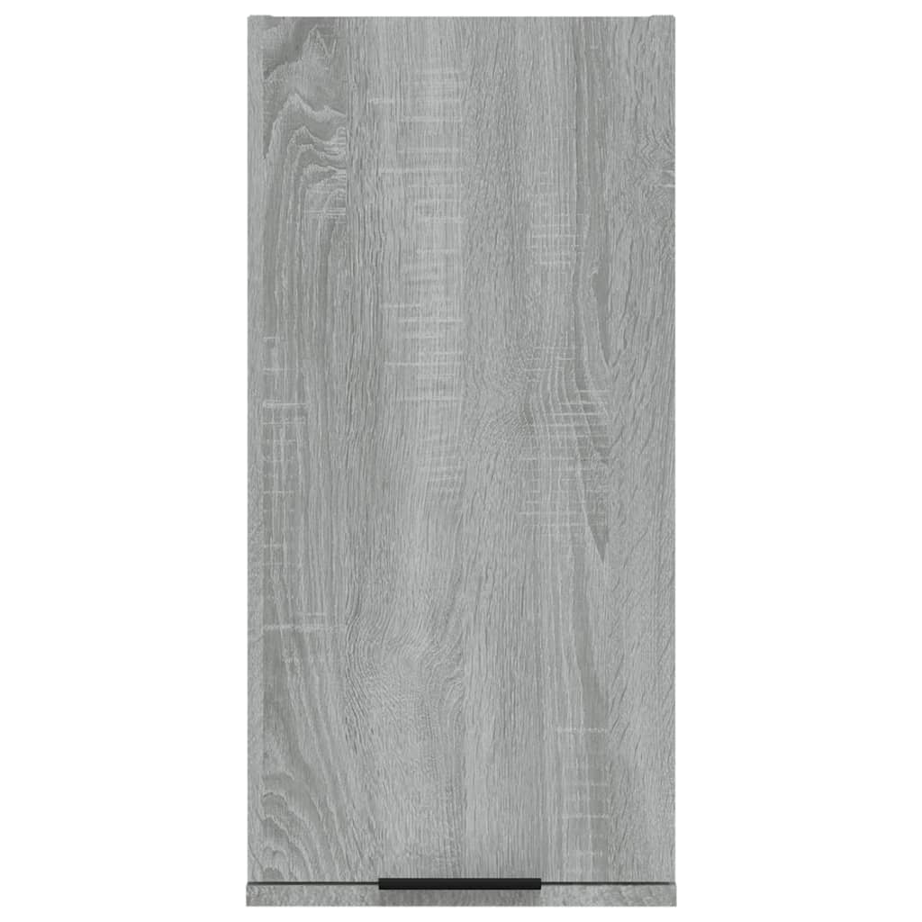 Wall-mounted Bathroom Cabinet Grey Sonoma 32x20x67 cm