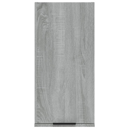 Wall-mounted Bathroom Cabinet Grey Sonoma 32x20x67 cm