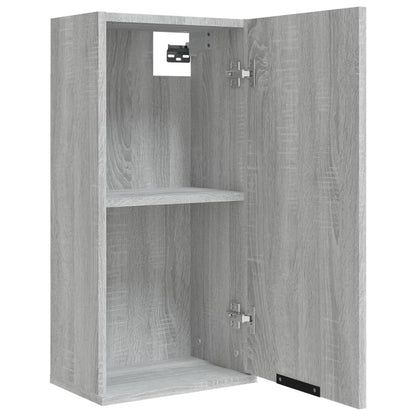 Wall-mounted Bathroom Cabinet Grey Sonoma 32x20x67 cm