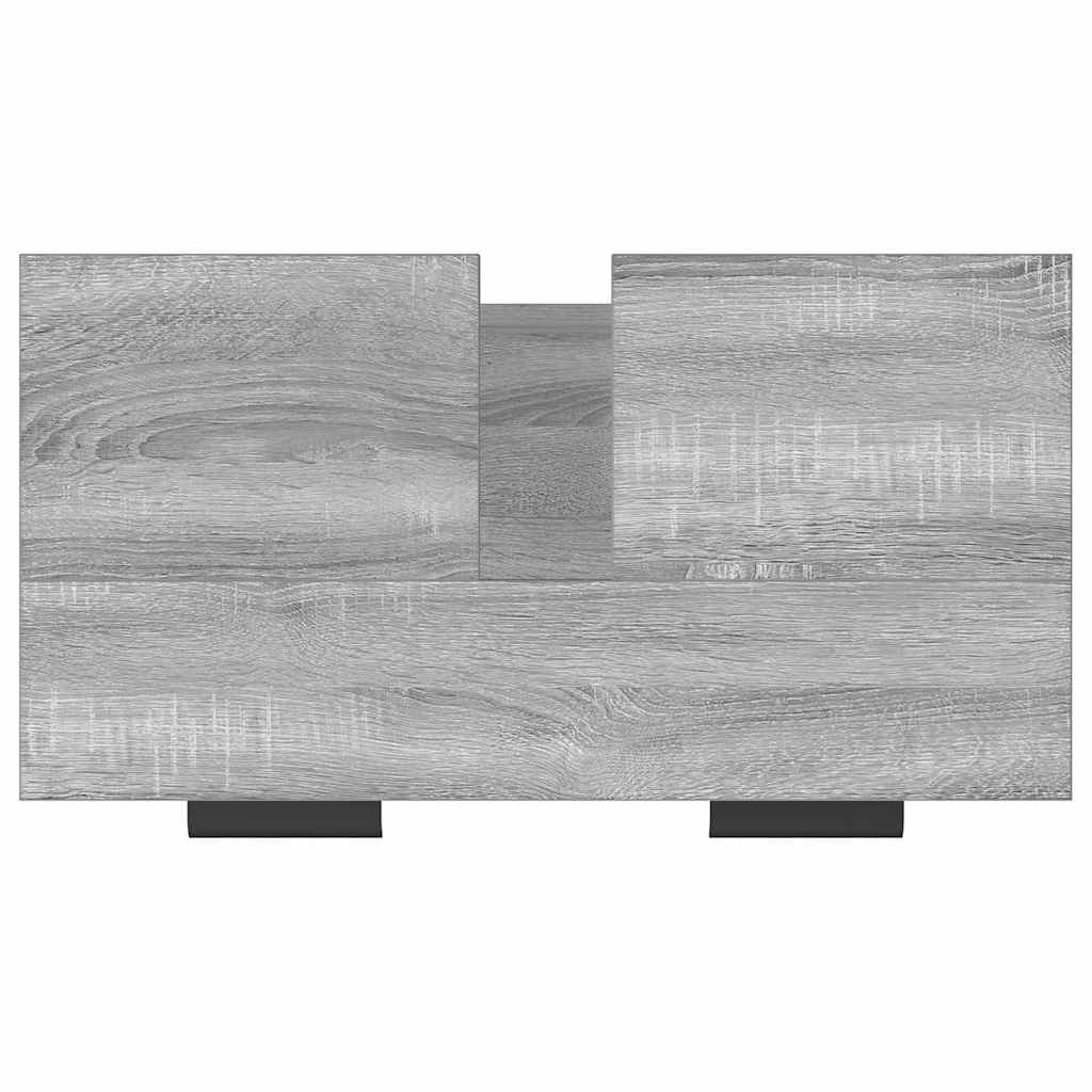 Bathroom Cabinet Grey Sonoma 64.5x33.5x59 cm Engineered Wood