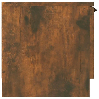TV Cabinet Smoked Oak 102x35x36.5 cm Engineered Wood