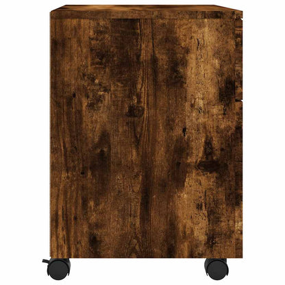 File Cabinet | Smoked Oak | Engineered Wood | Regular