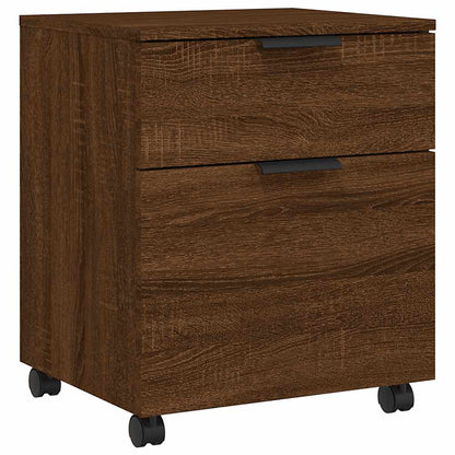 File Cabinet | Brown oak | Engineered wood | Medium | File Cabinet