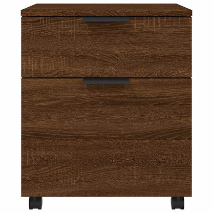 File Cabinet | Brown oak | Engineered wood | Medium | File Cabinet